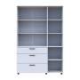 Шафа для одягу Doros Торн Білий 3 ДСП/3Ш (полиці) 135х51.6х200 (DRS-012056) - фото 6
