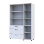 Шафа для одягу Doros Торн Білий 3 ДСП/3Ш (полиці) 135х51.6х200 (DRS-012056) - фото 7