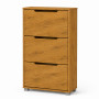 Тумба для взуття з ящиками LION ТО-2 70,4x28,2x123,4 см Дуб Аппалачі (LION-045320) - фото 3