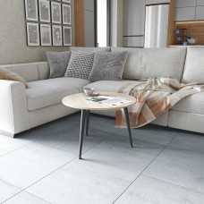 Журнальний круглий стіл OPTIMA 1 ніжки конусні Ferrum-decor 450x670x670 Чорний метал ДСП Дуб Сонома 16 мм (FRD-107464)