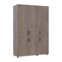 Шкаф для одежды Doros Торн Кремона Канноло 3 ДСП (полки) 135х51.6х200 (DRS-012066) - фото 4