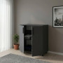 Комод Doros Торн Антрацит 2 ДСП 90х51.6х80 (DRS-012086) - фото 5
