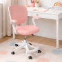 Крісло обертове дитяче з підставкою для ніг PERFECT KIDS PINK Perfect Home Рожевий (PFH-092118) - фото 1
