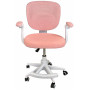 Крісло обертове дитяче з підставкою для ніг PERFECT KIDS PINK Perfect Home Рожевий (PFH-092118) - фото 4