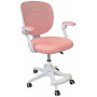 Крісло обертове дитяче з підставкою для ніг PERFECT KIDS PINK Perfect Home Рожевий (PFH-092118) - фото 2
