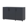 Комод Doros Торн Антрацит 3 ДСП 135х51.6х80 (DRS-012097) - фото 9