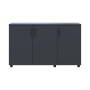 Комод Doros Торн Антрацит 3 ДСП 135х51.6х80 (DRS-012097) - фото 6