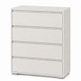 Комод на 4 шухляди LION АРТ-2 80х43х105 см Бетон Style (LION-045404) - фото 2