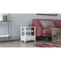 Тумба універсальна Ferrum-decor Вів'єн 1/1 50x41x40 білий ДСП Бетон 16 мм (FRD-106925) - фото 1
