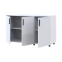 Комод Doros Торн Білий 3 ДСП 135х51.6х80 (DRS-012098) - фото 10