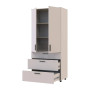 Шкаф для одежды Doros Торн Кашемир 2 ДСП/3Ш (полки) 90х51.6х200 (DRS-012028) - фото 3