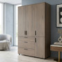 Шафа для одягу Doros Торн Кремона Канноло 3 ДСП/3Ш (полиці) 135х51.6х200 (DRS-012068) - фото 1