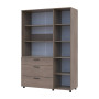 Шафа для одягу Doros Торн Кремона Канноло 3 ДСП/3Ш (полиці) 135х51.6х200 (DRS-012068) - фото 7