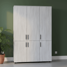 Шафа для одягу Doros Торн Сосна Натті 3 ДСП (полиці) 135х51.6х200 (DRS-012078)