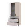 Шафа для одягу Doros Торн Кашемір 2 ДСП/3Ш (штанга) 90х51.6х200 (DRS-012029) - фото 5