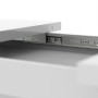 Обеденный раздвижной стол Неман ТВИСТ МДФ Белый глянец (NEM-121003) - фото 6
