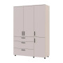 Шафа для одягу Doros Торн Кашемір 3 ДСП/3Ш (полиці) 135х51.6х200 (DRS-012060) - фото 4