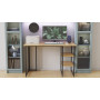 Компьютерный стол Ferrum-decor Кевин 75x100x60 черный ДСП Дуб Артизан 32мм (FRD-106835) - фото 2