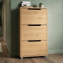Тумба для взуття з ящиками LION ТО-2 70,4x28,2x123,4 см Дуб Артизан (LION-045324) - фото 1