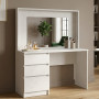 Туалетний столик із дзеркалом LION Міс 110х50х145 см Бетон Style (LION-045455) - фото 1