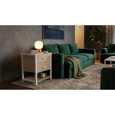 Тумба універсальна Ferrum-decor Вів'єн 2/1 50x41x40 білий ДСП Дуб Кремона Торро 16 мм (FRD-107798)