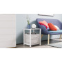 Тумба універсальна Ferrum-decor Вів'єн 2/2 50x41x40 білий ДСП Бетон 16 мм (FRD-106928) - фото 1