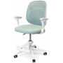 Крісло обертове дитяче з підставкою для ніг PERFECT KIDS PANDA GREEN Perfect Home Зелений (PFH-092112) - фото 4