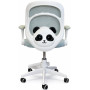 Крісло обертове дитяче з підставкою для ніг PERFECT KIDS PANDA GREEN Perfect Home Зелений (PFH-092112) - фото 7