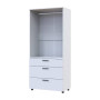 Шкаф для одежды Doros Торн Белый 2 ДСП/3Ш (штанга) 90х51.6х200 (DRS-012021) - фото 4