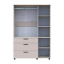 Шафа для одягу Doros Торн Кашемір 3 ДСП/3Ш (штанга) 135х51.6х200 (DRS-012061) - фото 10
