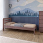 Кровать детская Mebigrand Ливия Орех лесной 80х200 см (MBG-15925) - фото 1