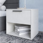 Гарнитур в спальню с полуторной кроватью LION Краш Бетон style из 6 элементов (LION-045481) - фото 12