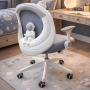 Крісло обертове дитяче з підставкою для ніг PERFECT KIDS ASTRONAUT GRAY Perfect Home Сірий (PFH-092113) - фото 1