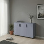 Комод Doros Торн Сірий 3 ДСП 135х51.6х80 (DRS-012101) - фото 4