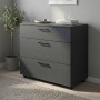 Комод Doros Торн Антрацит 3Ш 90х51.6х80 (DRS-012092) - фото 1
