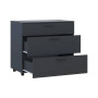 Комод Doros Торн Антрацит 3Ш 90х51.6х80 (DRS-012092) - фото 8