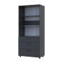 Шафа для одягу Doros Торн Антрацит 2 ДСП/3Ш (полиці) 90х51.6х200 (DRS-012072) - фото 4