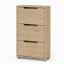 Тумба для взуття з шухлядами LION ТО-2 70,4x28,2x123,4 см Дуб Кренома Торро (LION-045336) - фото 3
