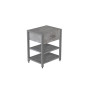 Тумба універсальна Ferrum-decor Вів'єн 1/2 50x41x40 сірий ДСП Бетон 16 мм (FRD-106931) - фото 6