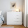 Комод в гостиную Doros Рон 1 80х38х81 см Белый (DRS-011292) - фото 1