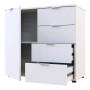 Комод в гостиную Doros Рон 1 80х38х81 см Белый (DRS-011292) - фото 3