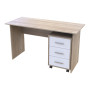 Офісний стіл Doros Т3 120х60х78 см Дуб cонома/Білий (DRS-011314) - фото 3