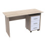 Офісний стіл Doros Т3 120х60х78 см Дуб cонома/Білий (DRS-011314) - фото 5
