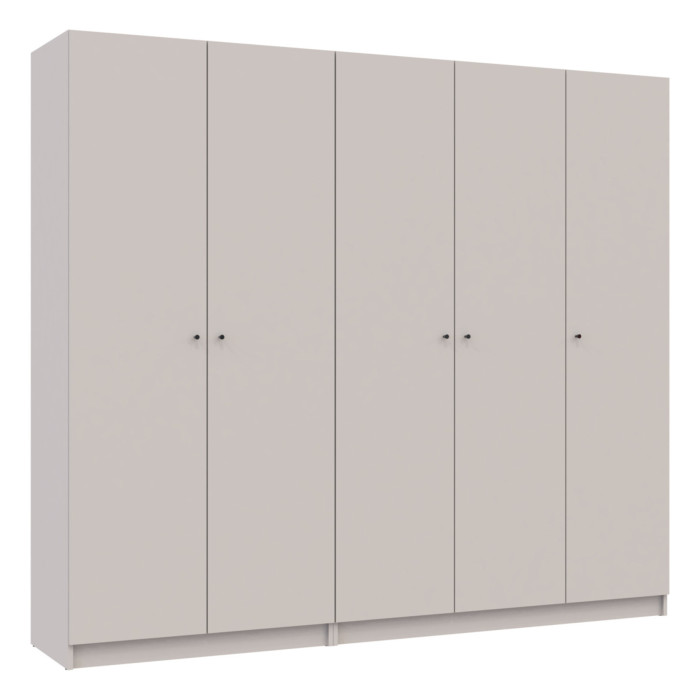 Комплект шаф для одягу Doros Промо (2 шт.) 225х48х204 см Кашемір (DRS-011212)