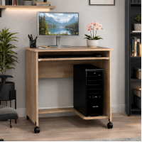 Стіл комп'ютерний Міні ультра Еверест дуб сонома (EVR-2640)