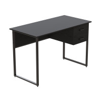 Компьютерный стол Ferrum-decor Дакота 76x120x70 черный ДСП Сосна Кембра 32мм (FRD-101953)