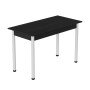 Стіл кухонний Ferrum-decor Беніта 75x120x70 Білий ДСП Сосна Кембра 16мм (FRD-105694) - фото 1