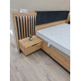 Тумбы прикроватные 2 шт. Perfect Home Талли / Tally с 2 ящиками 1S/51 Дуб артизан/антрацит (PFH-091098) - фото 6