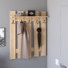 Вешалка настенная Эверест Либерти 90x15.2x110 см дуб крафт золотой (EVR-2126)