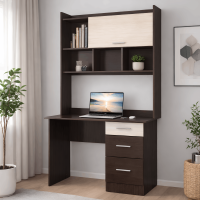 Стол с Надстройкой Эверест Школьник-4 венге/дуб молочный (EVR-2177)